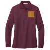Women's Silk Touch Long Sleeve Polo Thumbnail