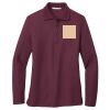 Women's Silk Touch Long Sleeve Polo Thumbnail