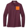 Women's Silk Touch Long Sleeve Polo Thumbnail
