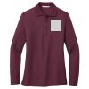 Women's Silk Touch Long Sleeve Polo Thumbnail