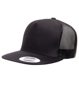 Yupoong 5 Panel Flat Bill Trucker – 6006