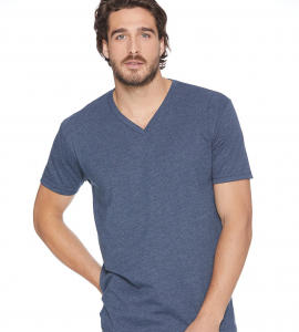 Next Level Cotton/Poly Vneck 6240