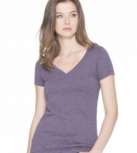 Next Level Ladies Tri-blend  Deep Vneck 6740